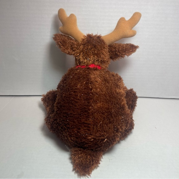 Vintage Hallmark Comet plush tinsel Reindeer Excellent - Picture 5 of 16